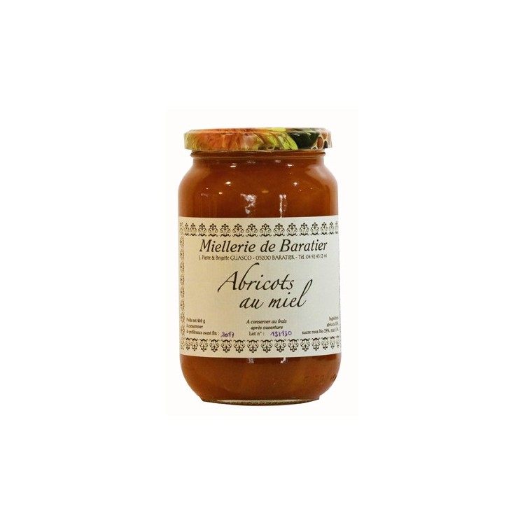 Confiture d'abricots au miel